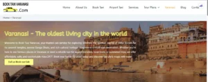 book taxi varanasi